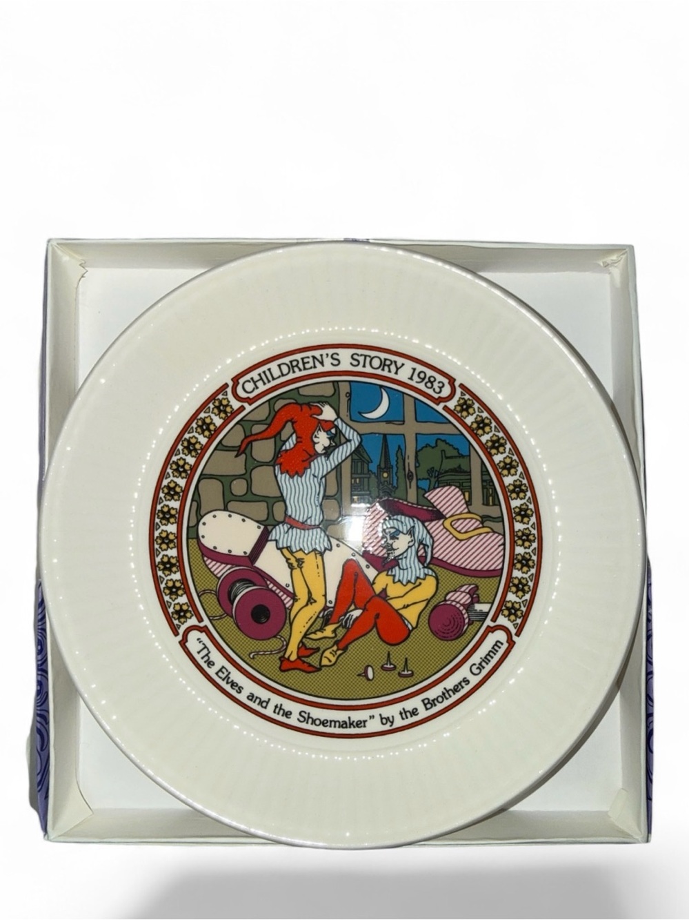 WEDGWOOD Vintage “Children’s Story” Young Collector Series 
6” Plate 1983